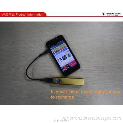 2600mah 2013 new design full capacity slim portable power bank